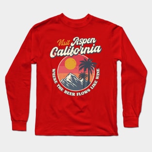 Visit Aspen California Long Sleeve T-Shirt